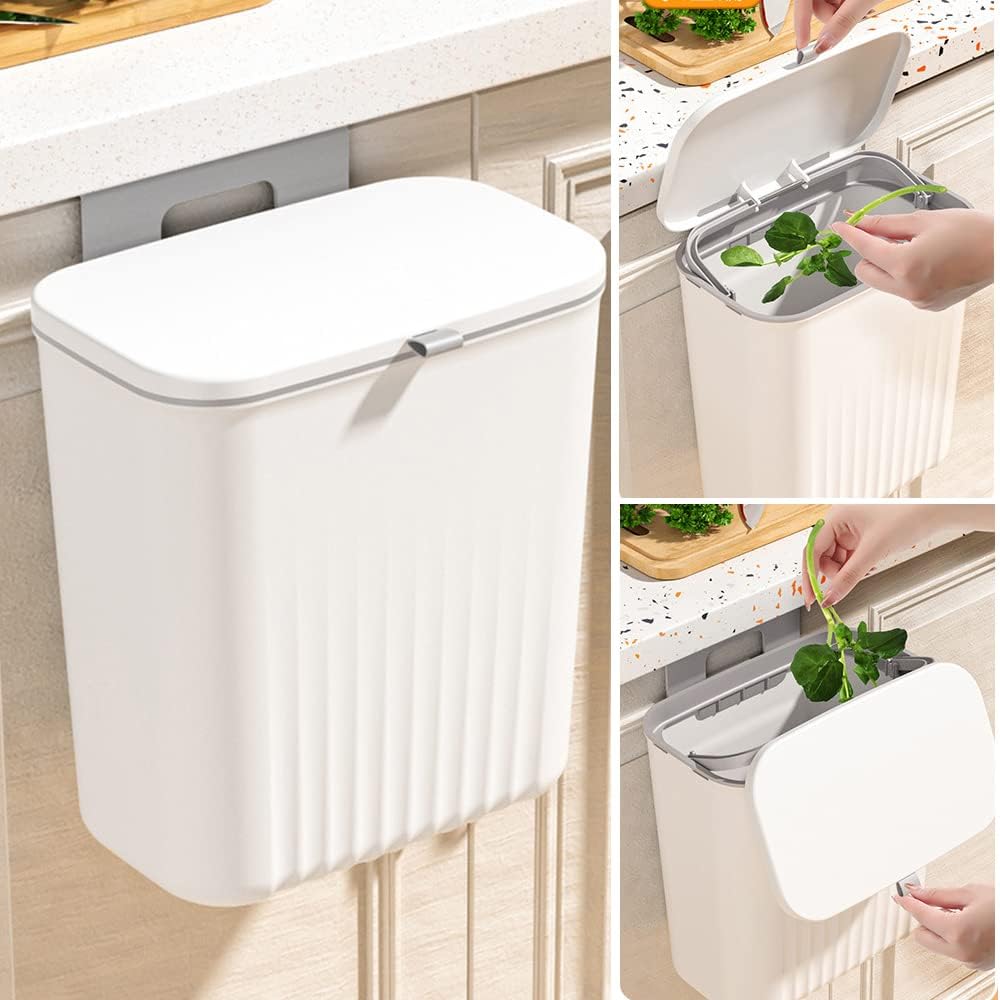 Wall-Mounted Trash Bin – Big Size, Multipurpose & Modern