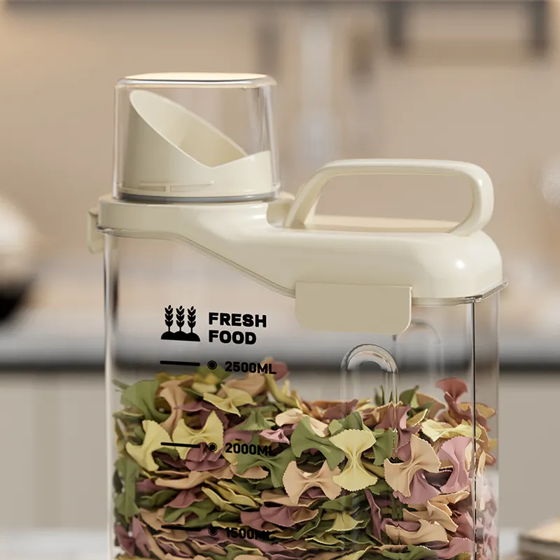Airtight Kettle-Type Grain Storage Box (2.3L)