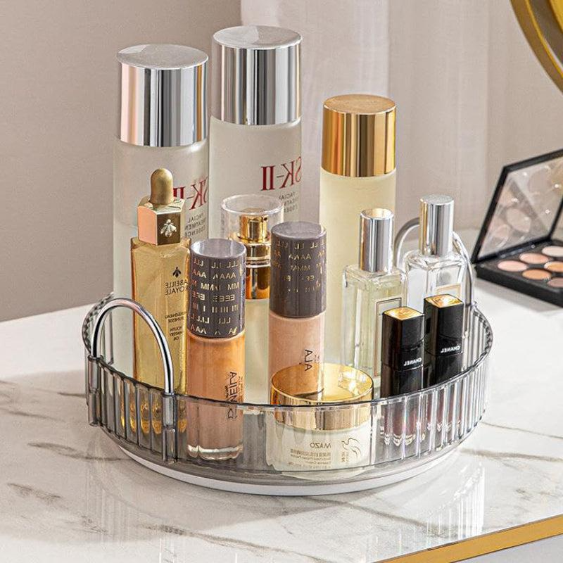 Cosmina 3-Tier Multipurpose Revolving Organizer - Gold