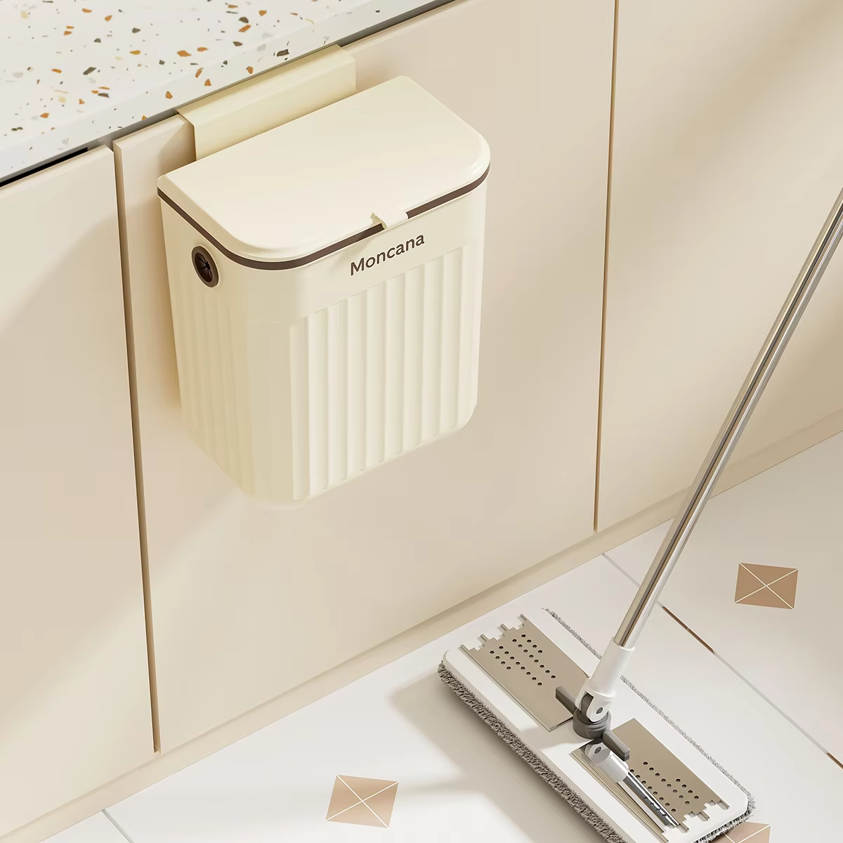 Wall-Mounted Trash Bin – Big Size, Multipurpose & Modern